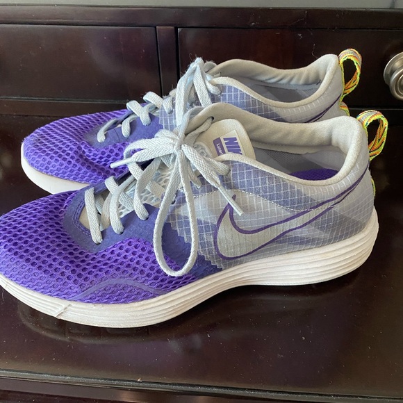 nike lunarlon purple